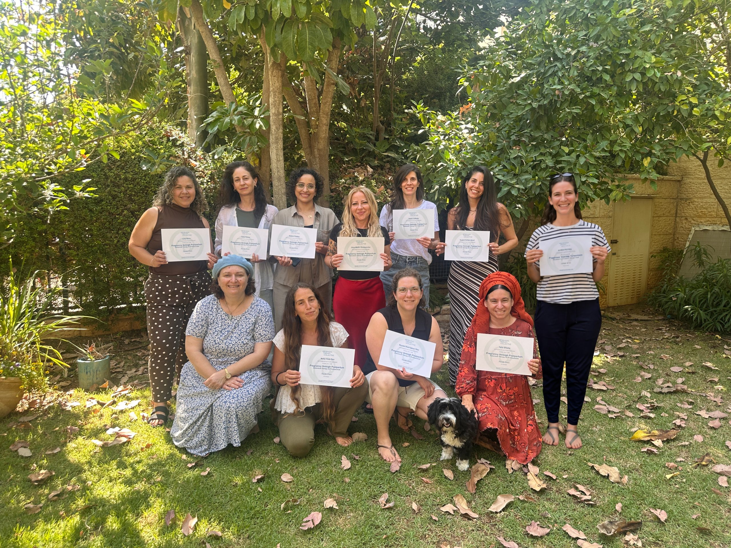 הכשרת מטפלות סובאדה הריון אנט גרין עיסוי בטן הכשרת עיסוי רחם